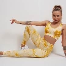 TieDye PushUp Leggings Sets