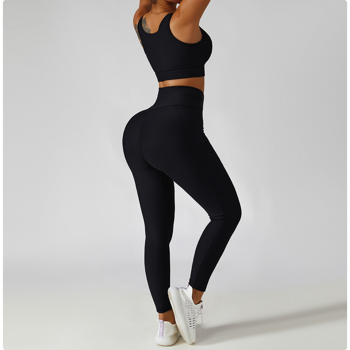 Seamless Leggings (mit Tasche)